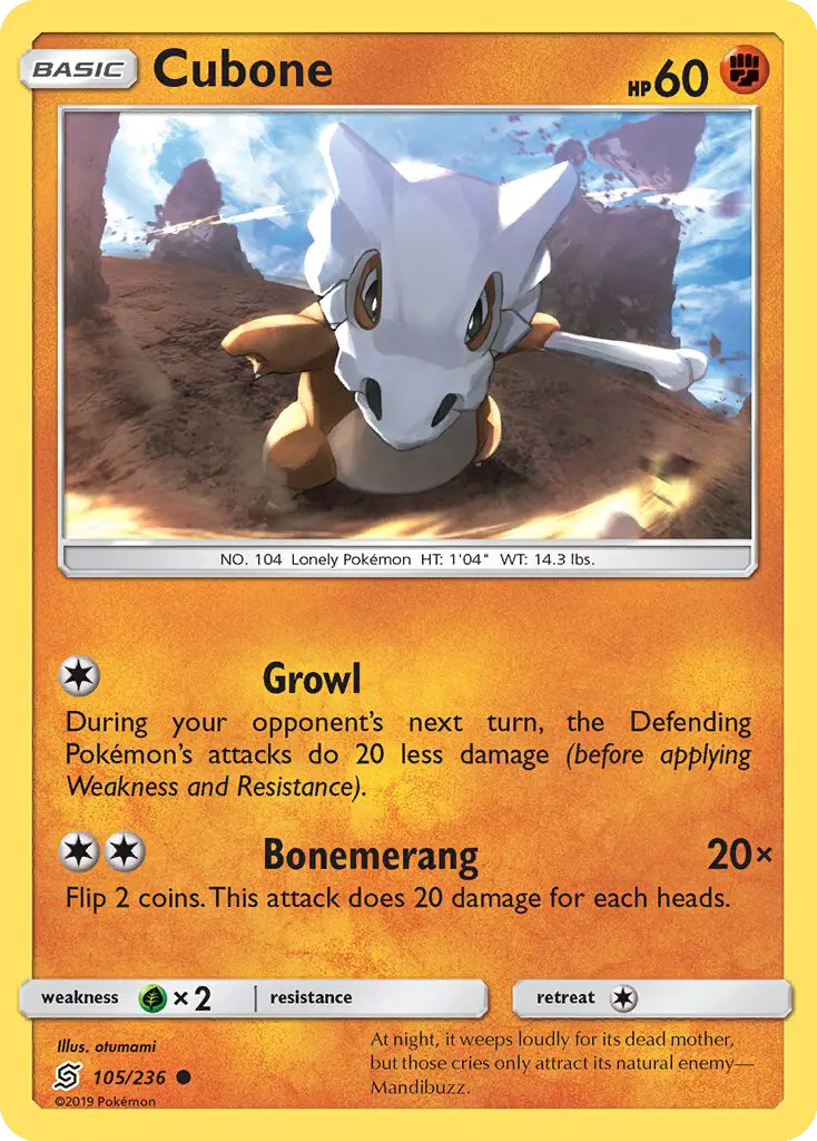 Card image of Cubone