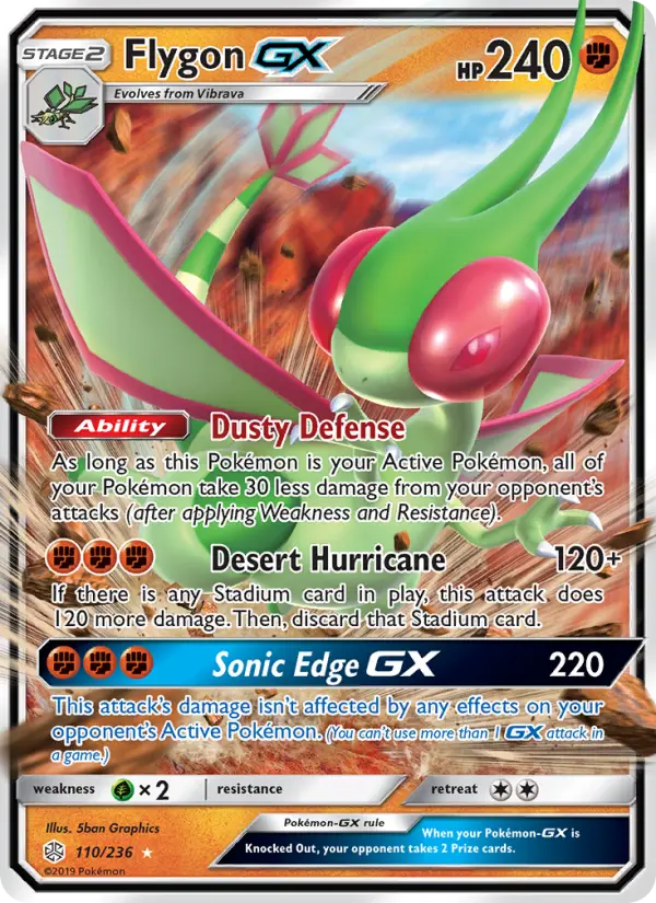 Card image of Flygon GX