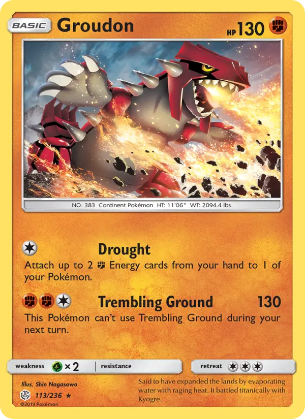 Card image of Groudon