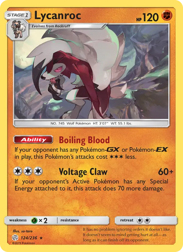 Card image of Lycanroc