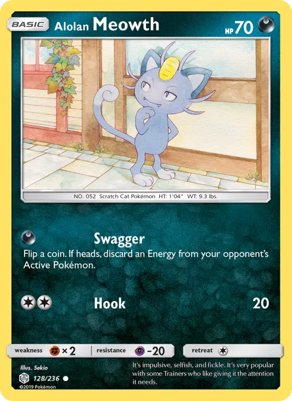 Card image of Alolan Meowth