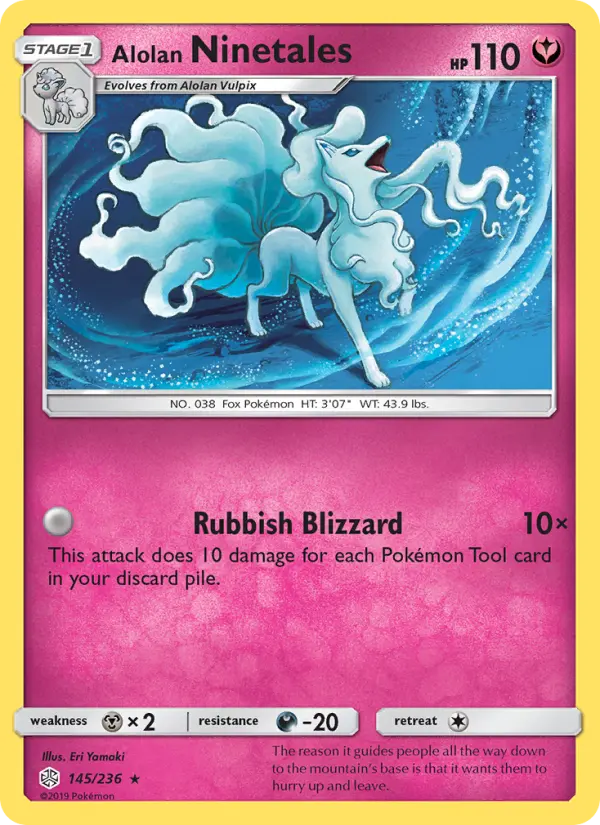 Card image of Alolan Ninetales