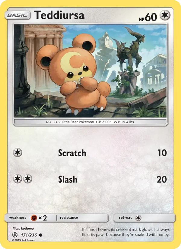 Card image of Teddiursa