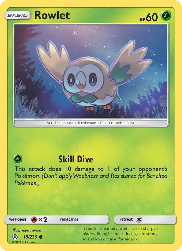 Card image of Rowlet