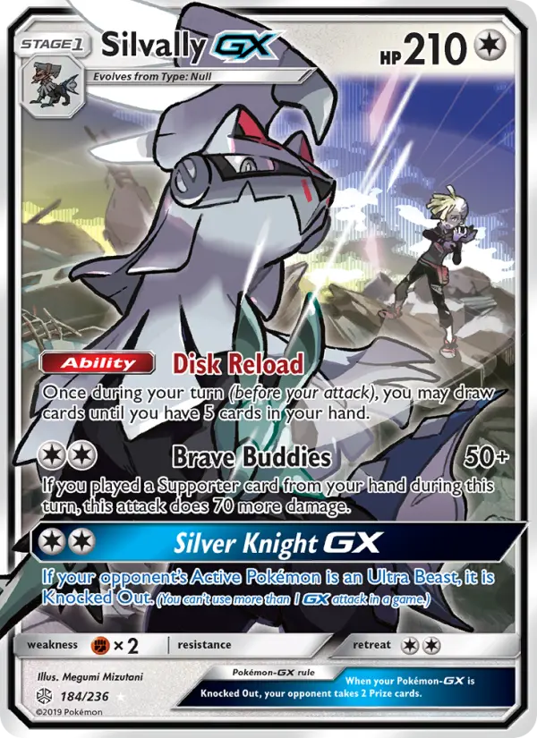 Card image of Silvally GX