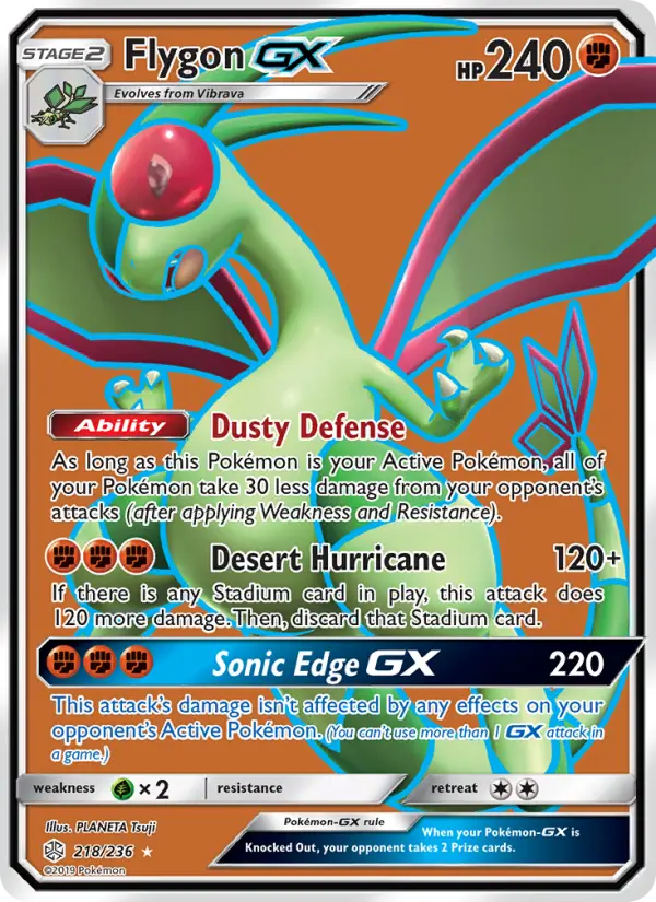 Card image of Flygon GX
