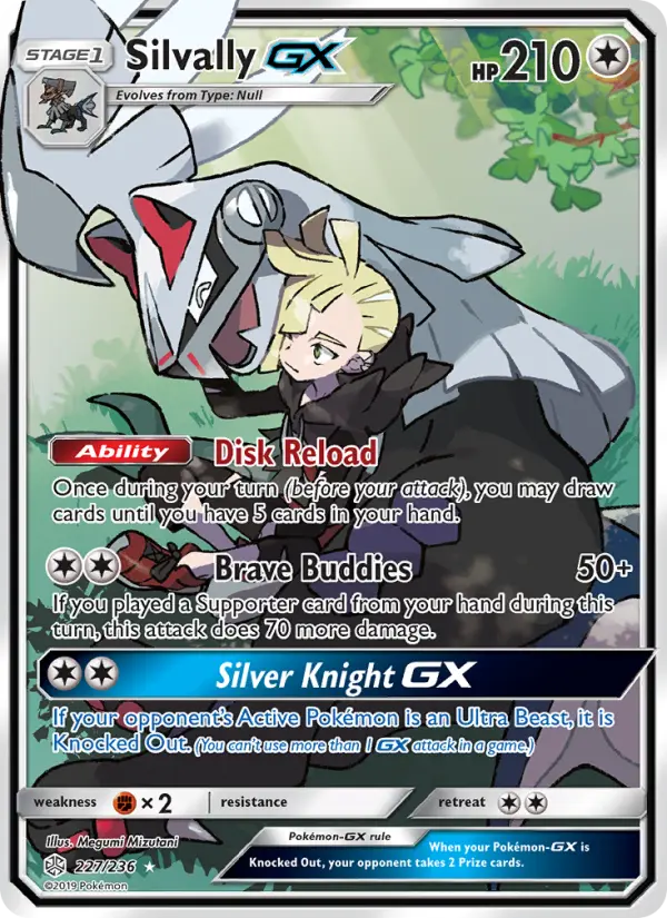 Card image of Silvally GX
