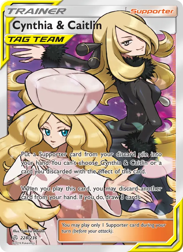 Card image of Cynthia & Caitlin