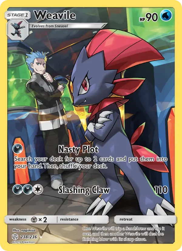 Card image of Weavile