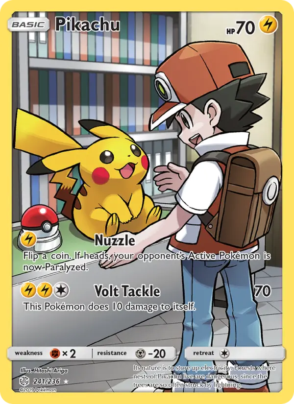 Card image of Pikachu