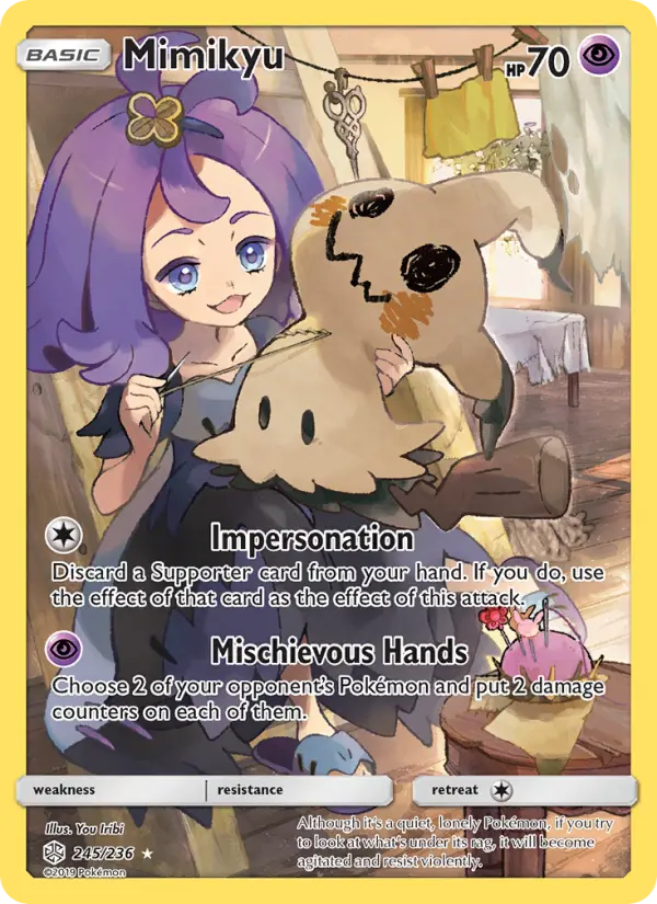 Card image of Mimikyu