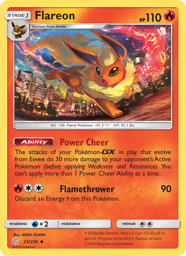 Card image of Flareon