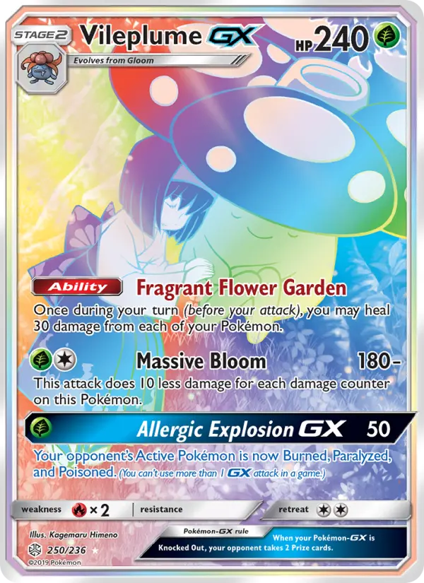 Card image of Vileplume GX