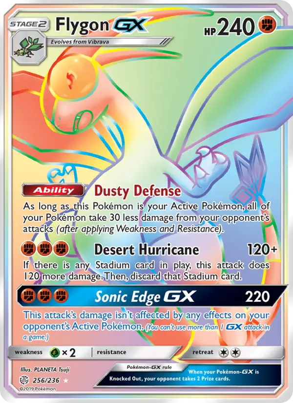 Card image of Flygon GX