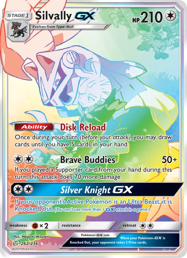 Card image of Silvally GX