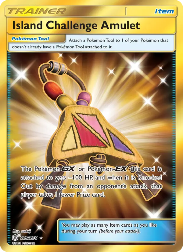 Card image of Island Challenge Amulet
