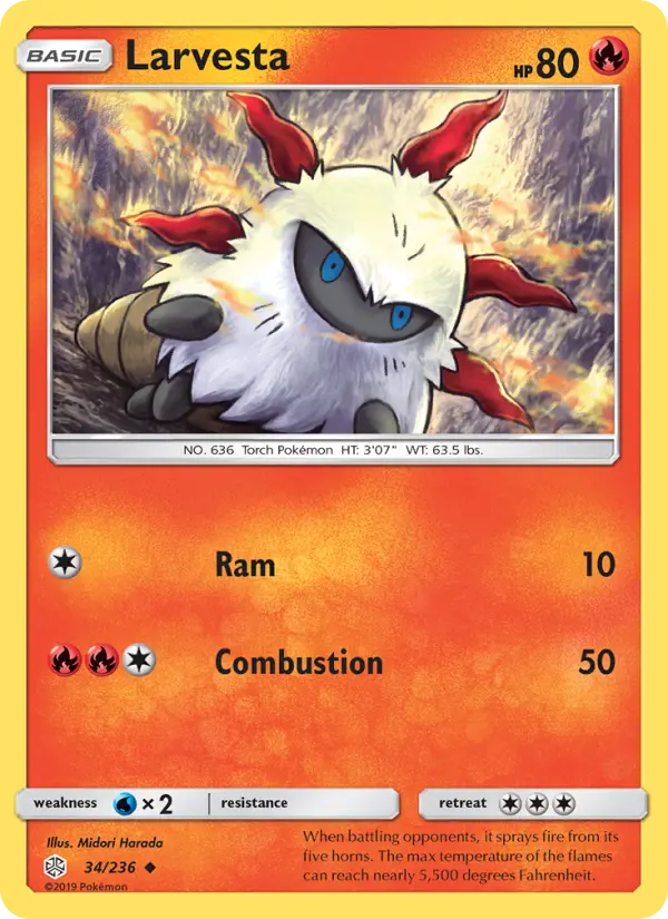 Card image of Larvesta