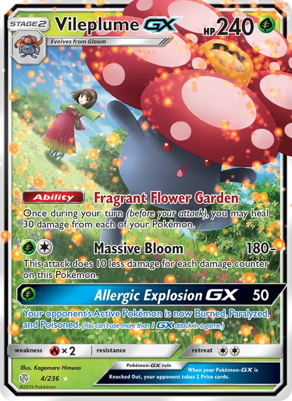 Card image of Vileplume GX