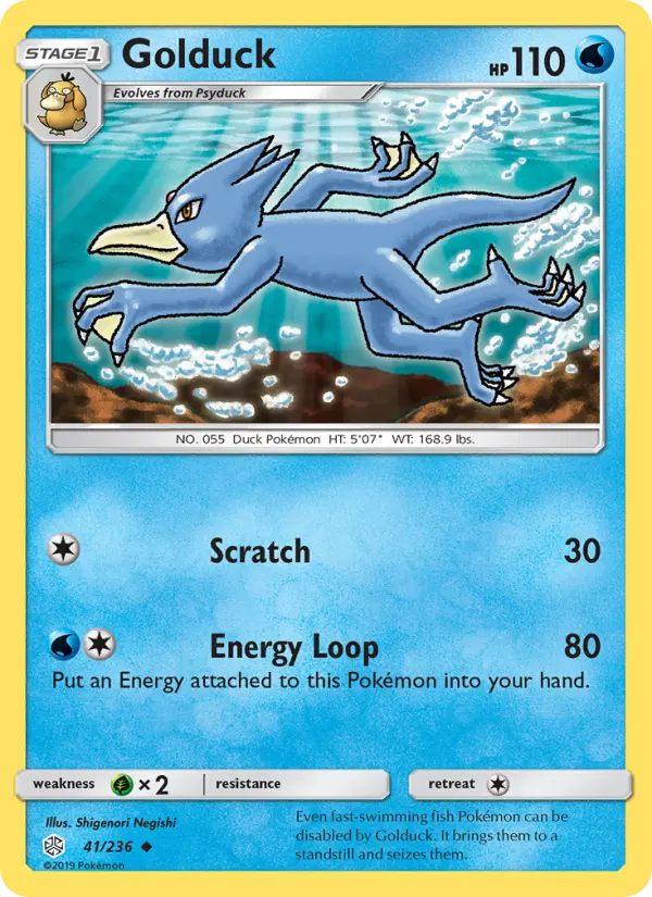 Card image of Golduck