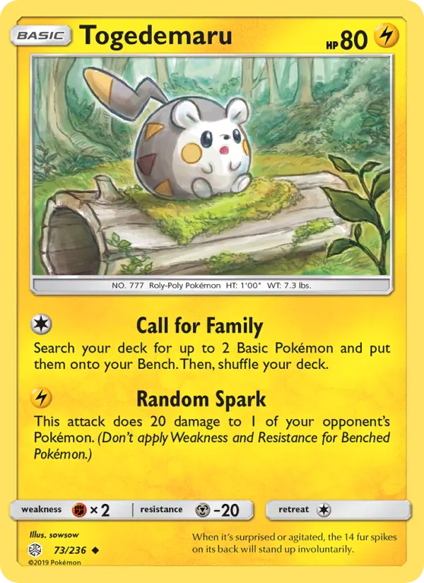 Card image of Togedemaru