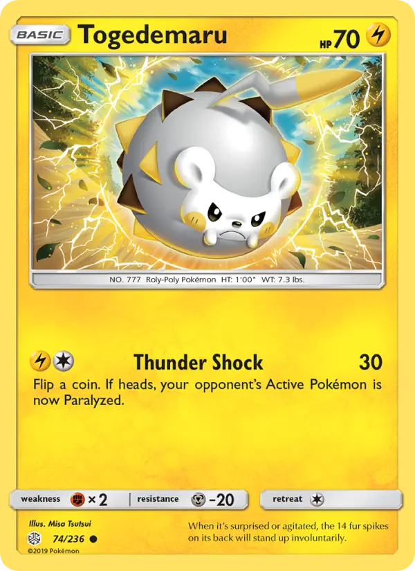 Card image of Togedemaru