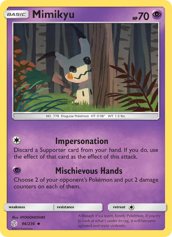 Card image of Mimikyu