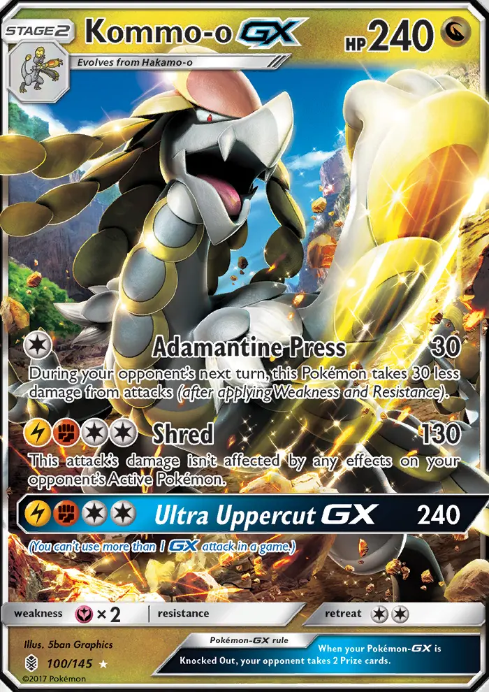 Card image of Kommo-o GX
