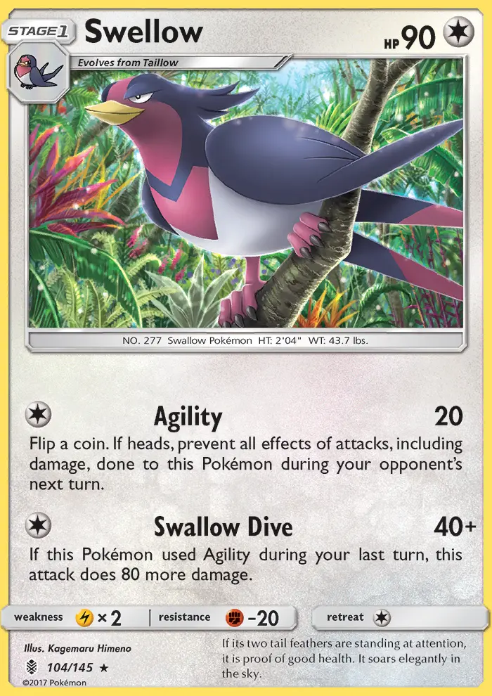 Card image of Swellow