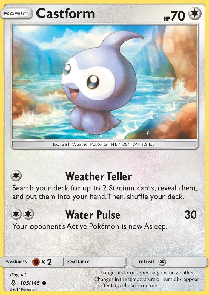 Card image of Castform