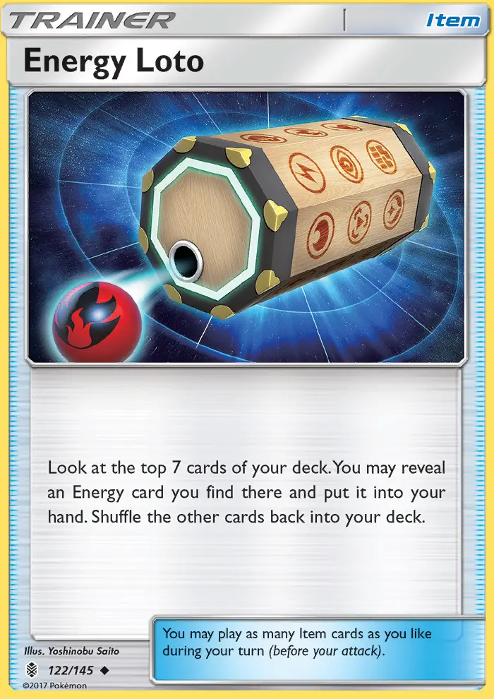 Card image of Energy Loto