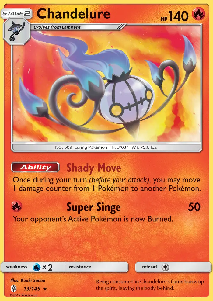 Card image of Chandelure