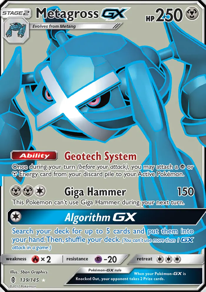 Card image of Metagross GX