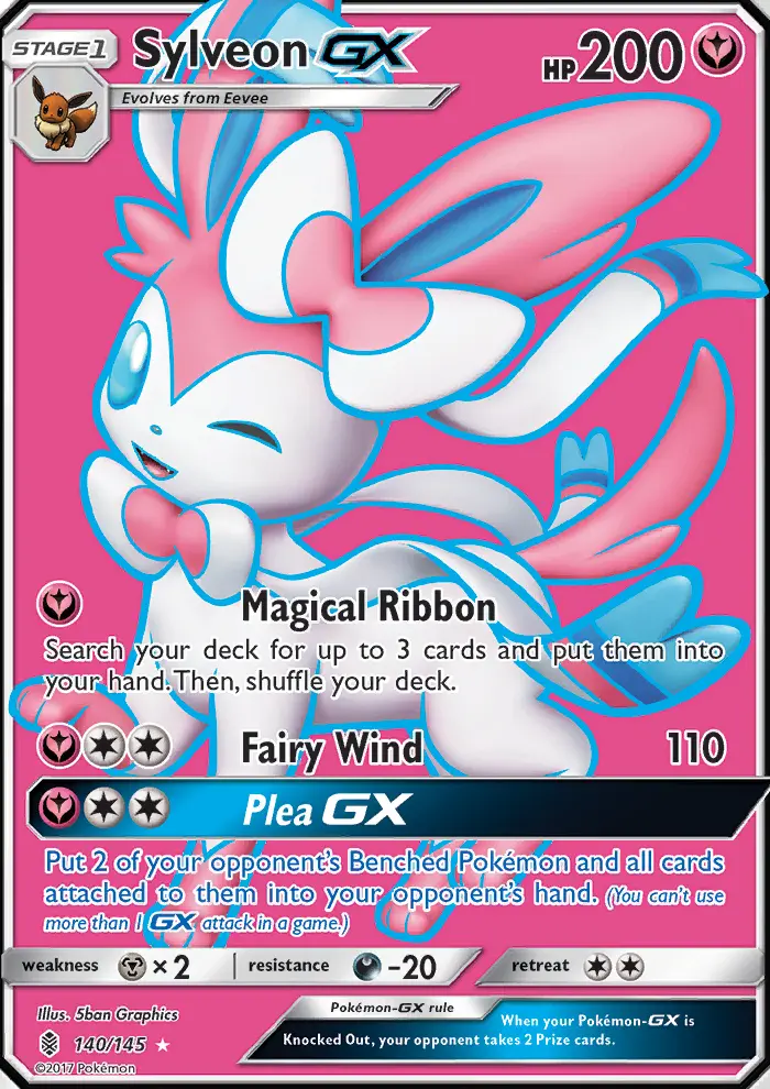 Card image of Sylveon GX