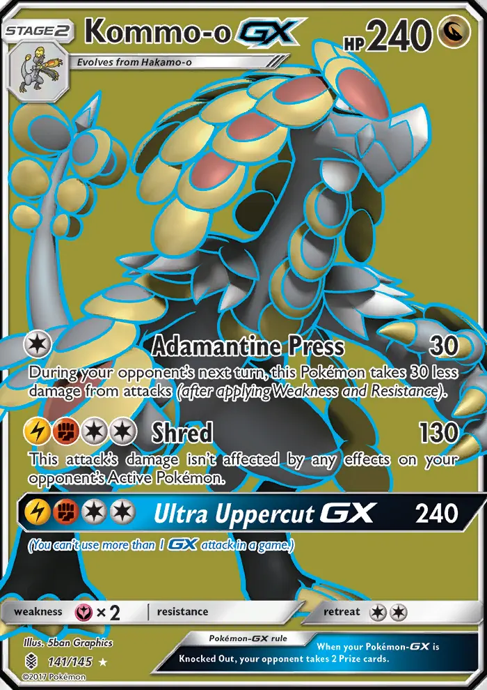 Card image of Kommo-o GX