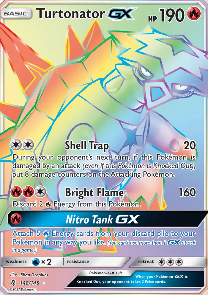 Card image of Turtonator GX