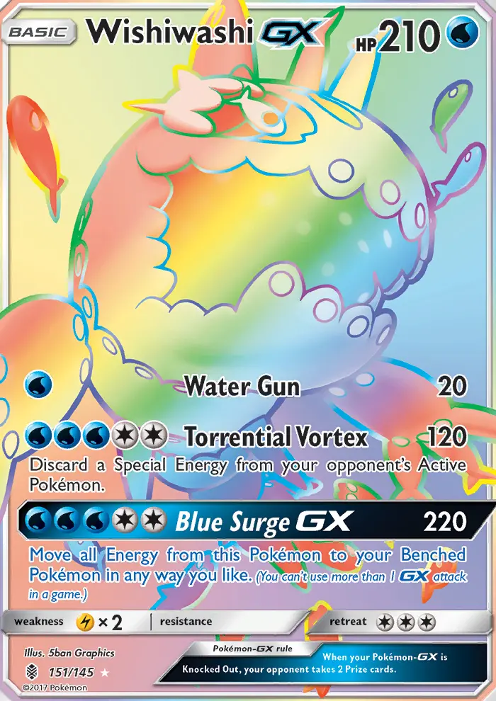 Card image of Wishiwashi GX