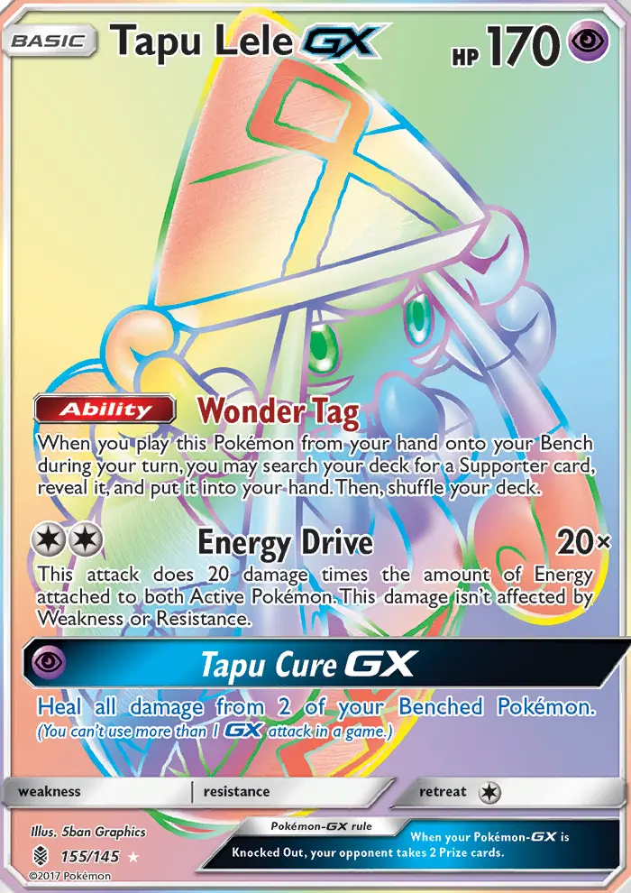 Card image of Tapu Lele GX