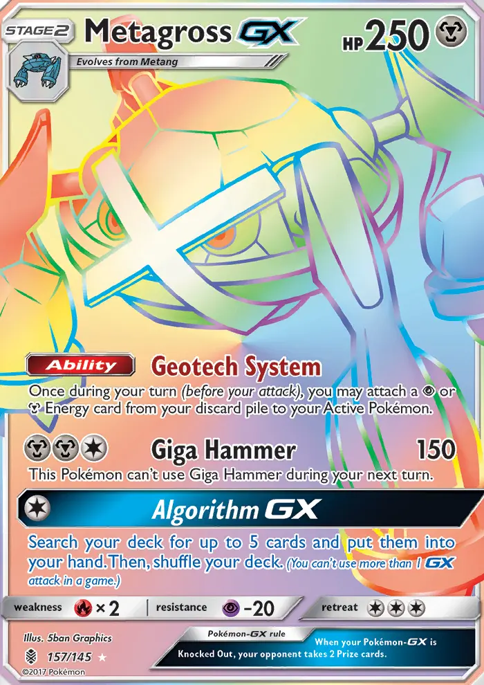 Card image of Metagross GX