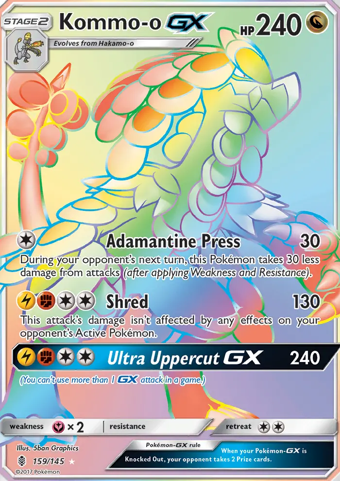 Card image of Kommo-o GX