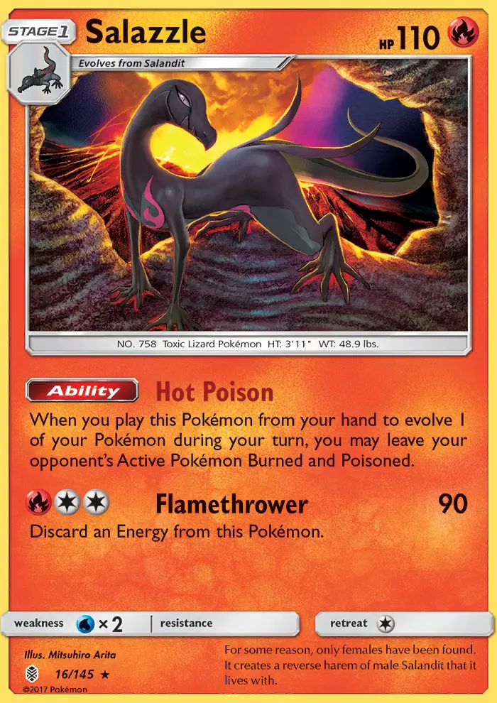 Card image of Salazzle