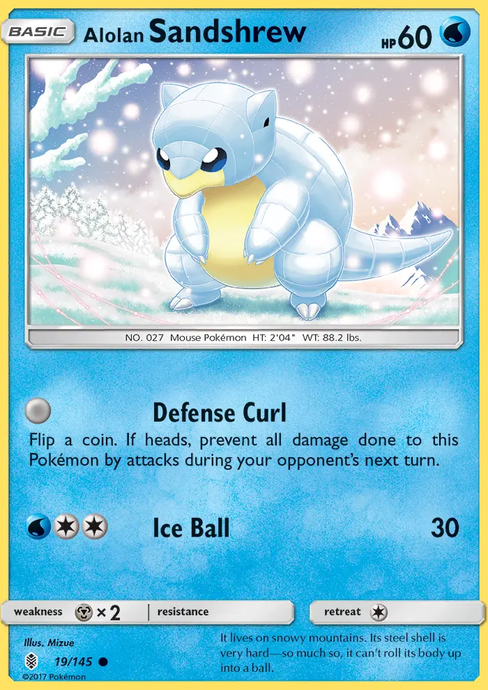 Card image of Alolan Sandshrew