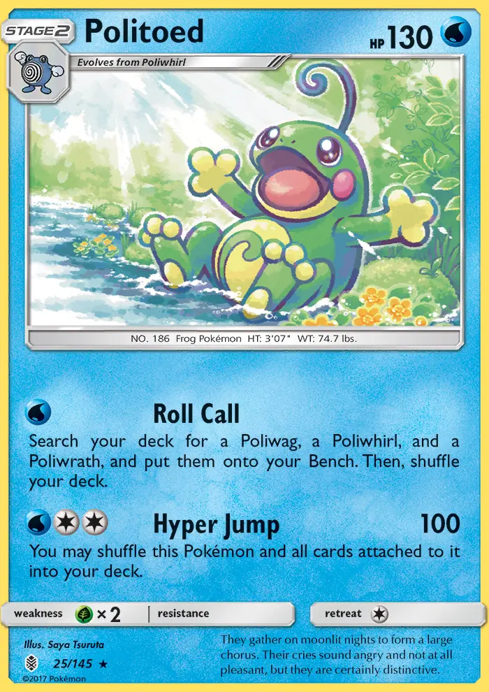 Card image of Politoed