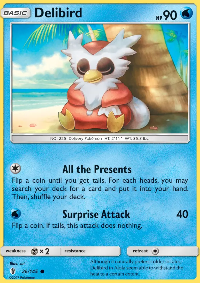 Card image of Delibird