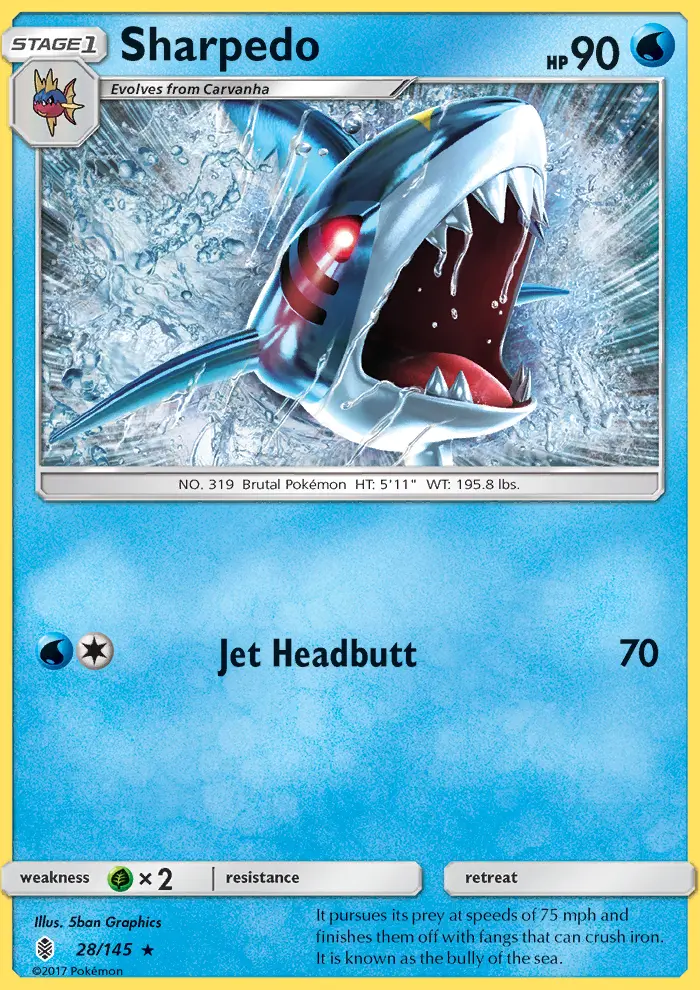 Card image of Sharpedo
