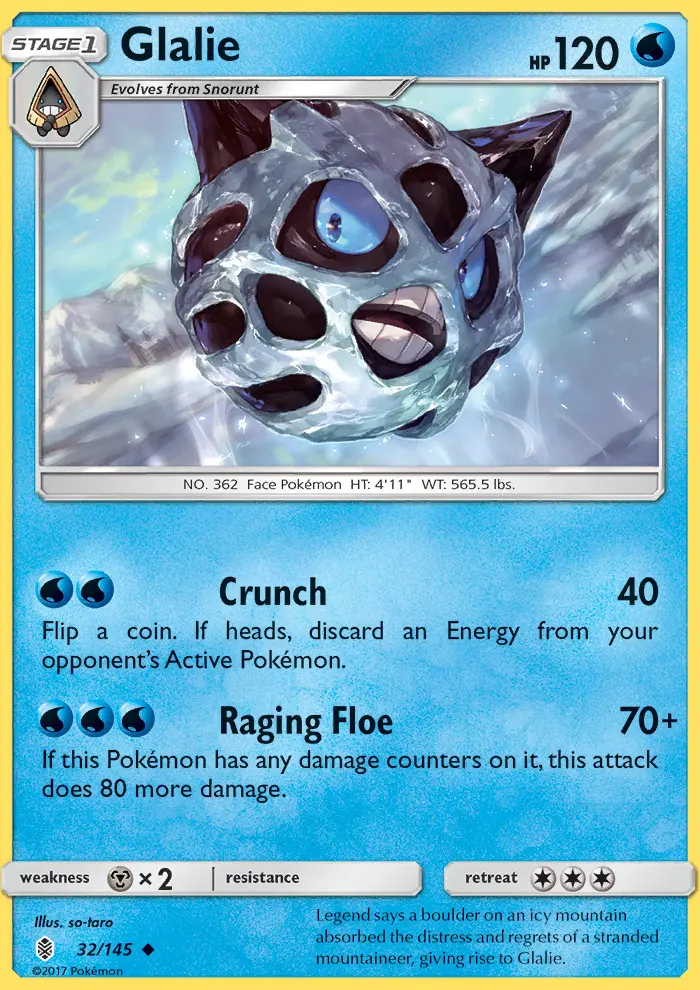 Card image of Glalie