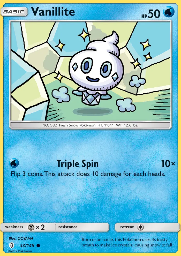 Card image of Vanillite