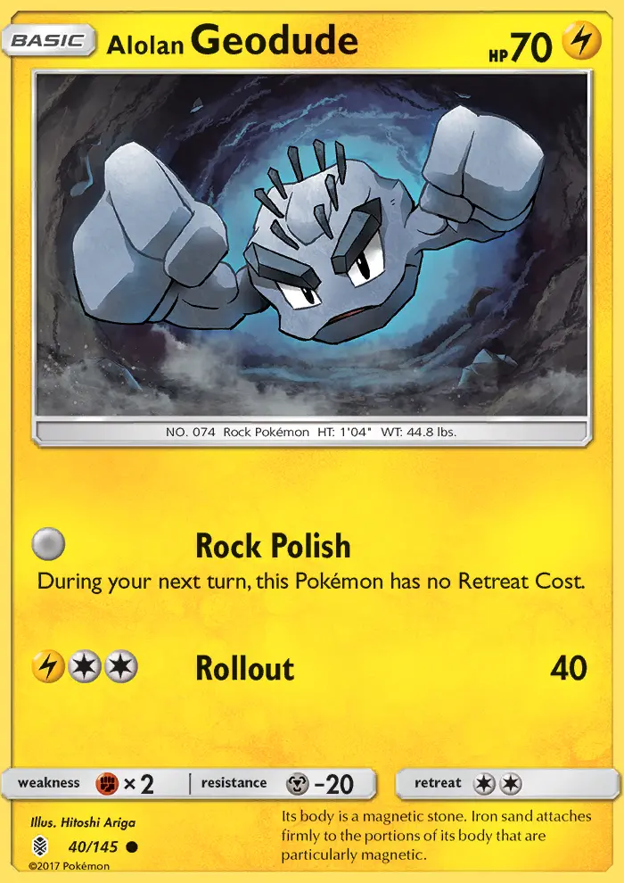 Card image of Alolan Geodude