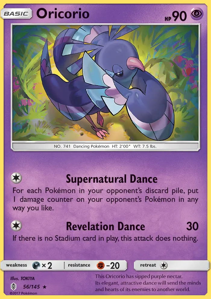 Card image of Oricorio