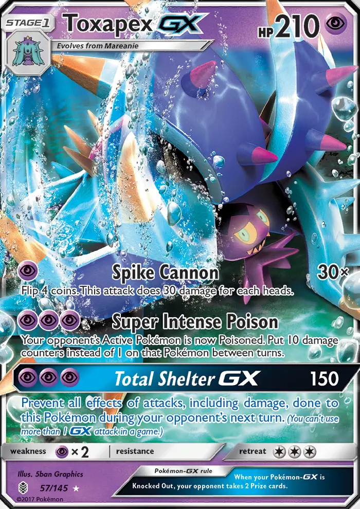 Card image of Toxapex GX