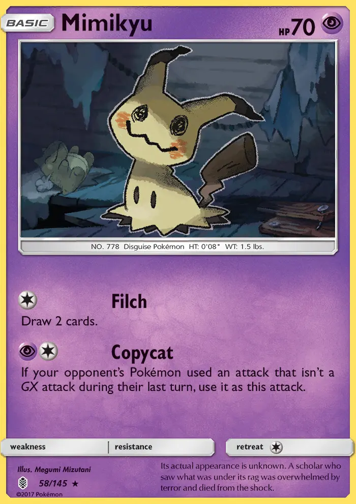 Card image of Mimikyu